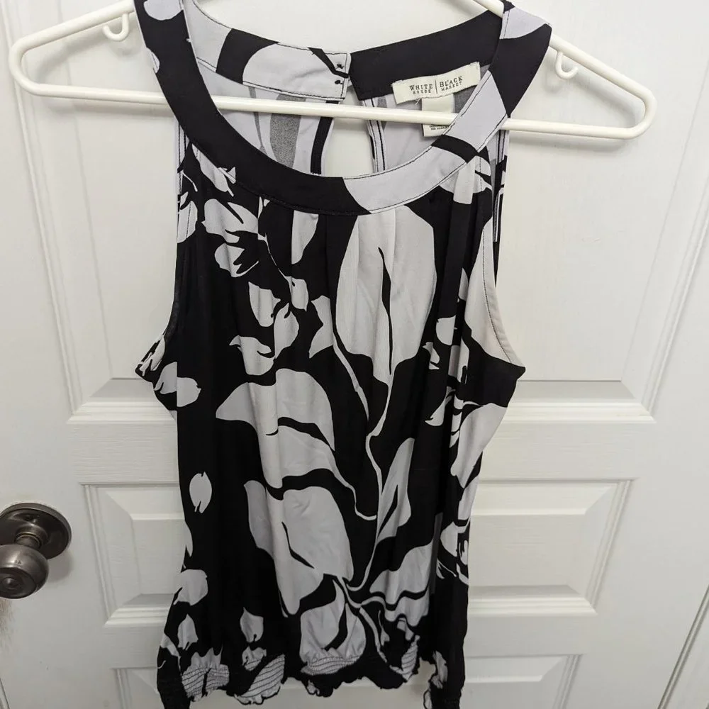 White house Black market WhBm Women Size medium shirt - Picture 4 of 7